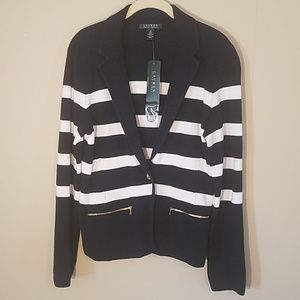 Ralph Lauren sweater jacket nwt